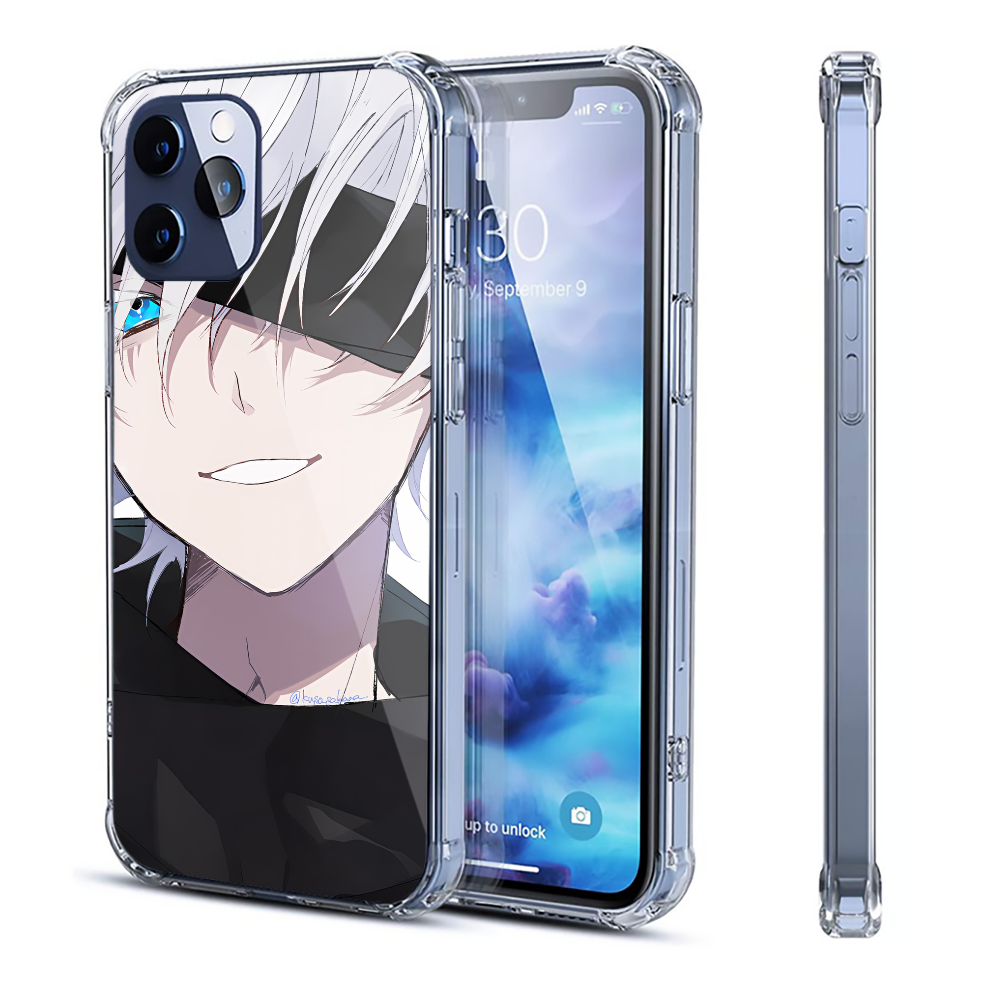 （画像用） SPY×FAMILY间谍家家酒 【iPhone 12シリーズ対応】透明スマホケース（クリアソフトケース）